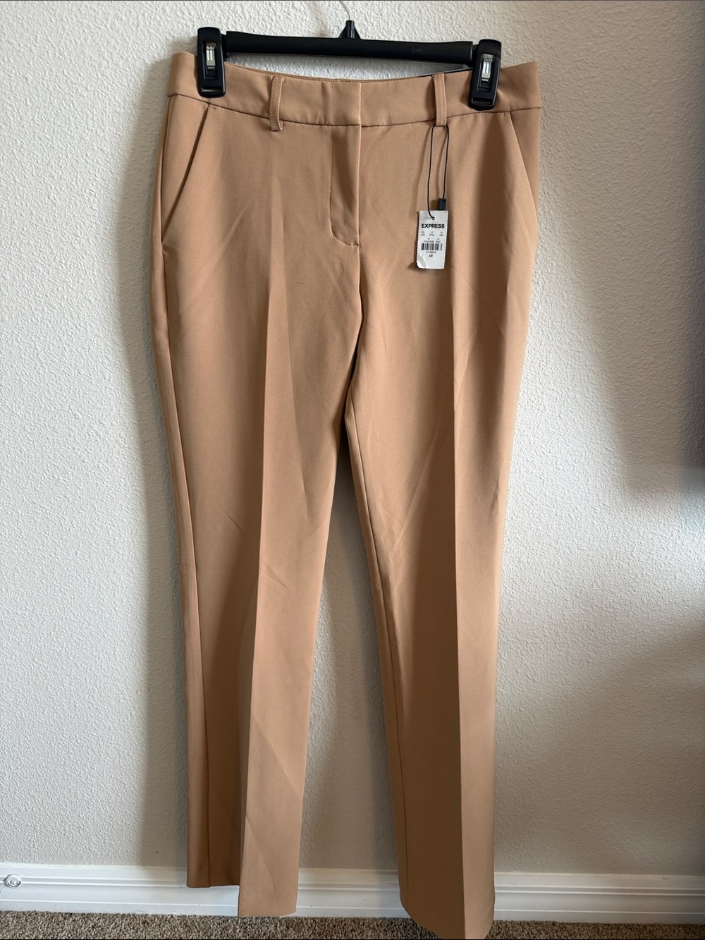 Express Camel Stretch Dress Pants